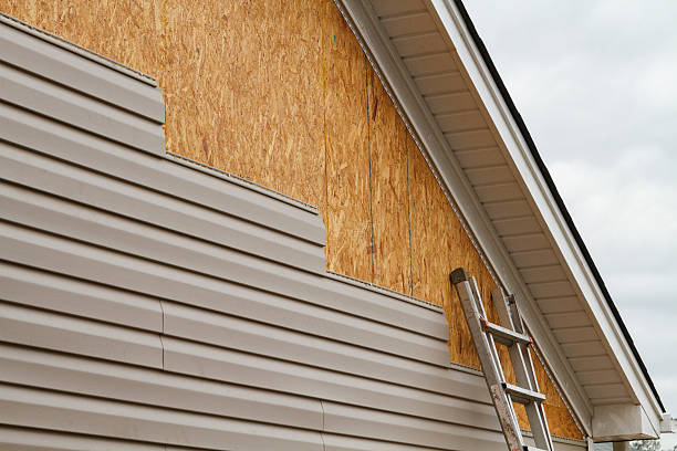 Professional Siding Contractor technician working in Kingston, TN
